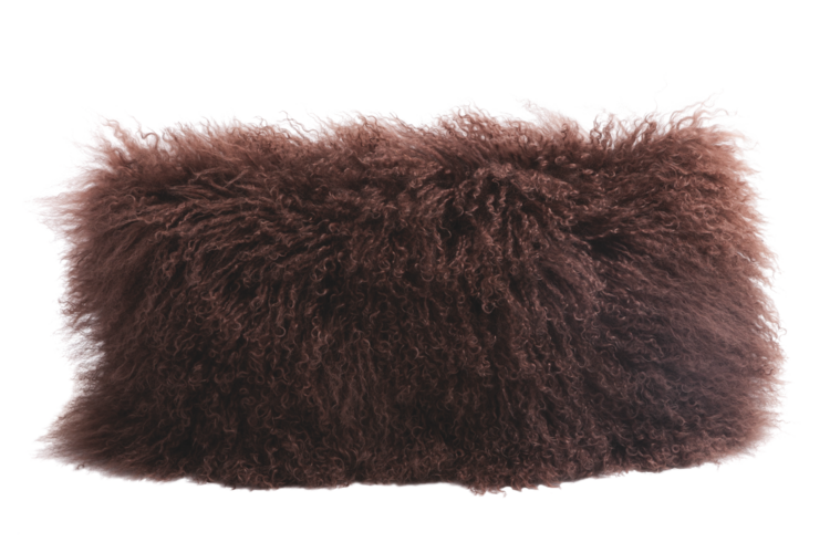 Maison de Vacances Cushion Basic, Tibetan Goat - Muscade