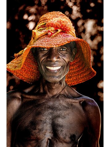 Serge Anton - Man With The Orange Straw Hat