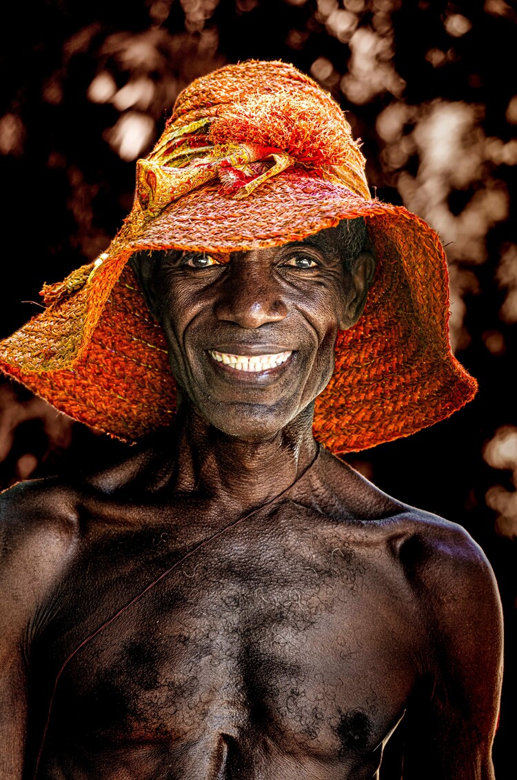 Serge Anton - Man With The Orange Straw Hat