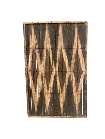 Old Salampasu Bamboo Panel #105