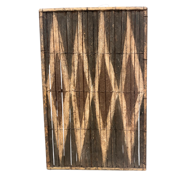 Old Salampasu Bamboo Panel #105