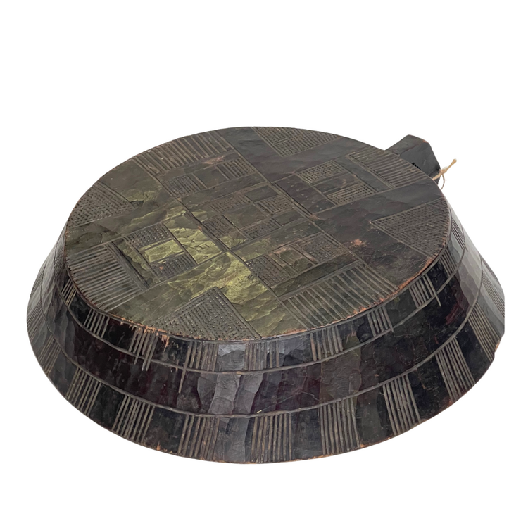 Authentic Gurage Wooden Meat Bowl #3