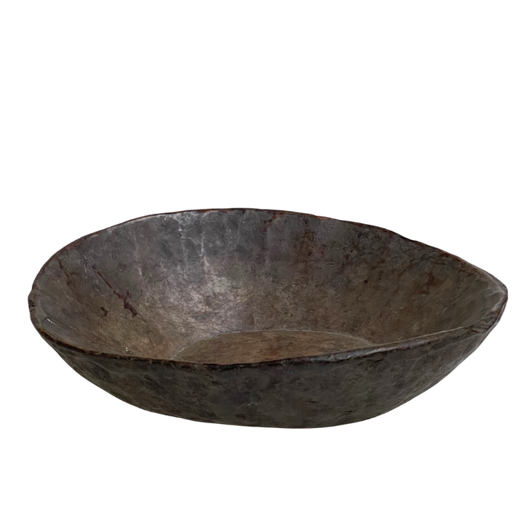 Old Gurage Hand-Carved Wooden Bowl #13 – Ethiopia