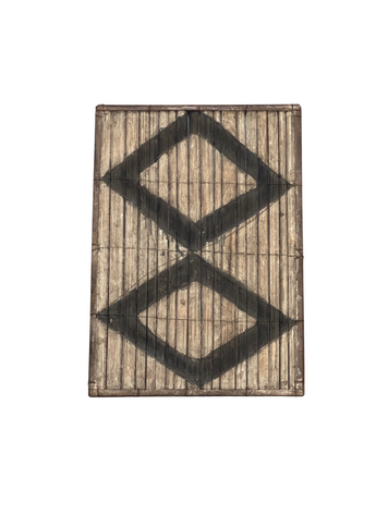 Old Salampasu Bamboo Panel #110