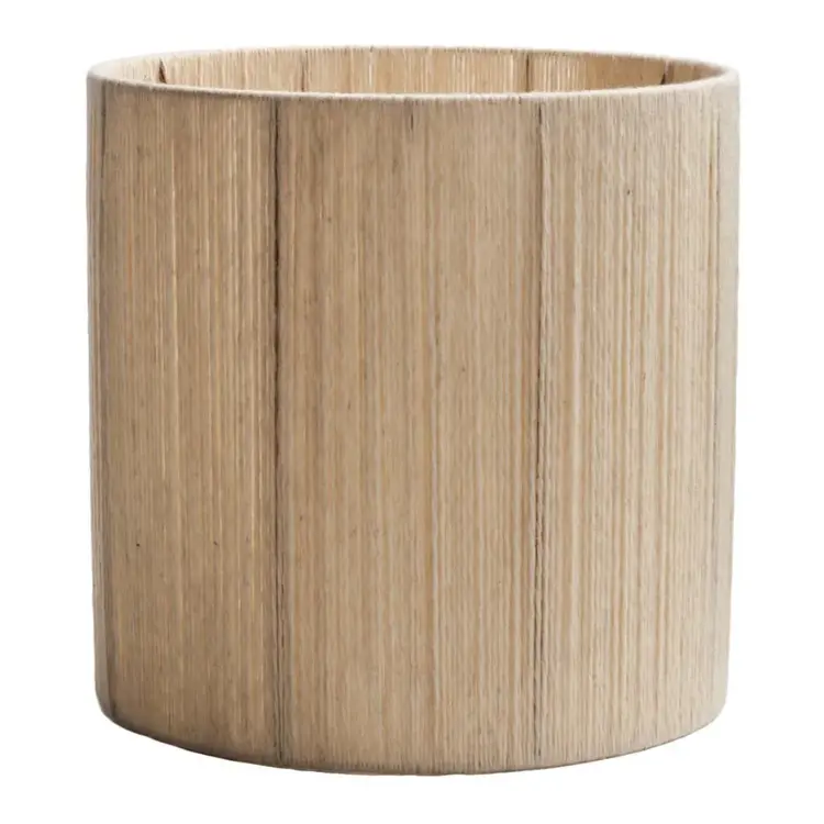 Maison de Vacances Osh Kalé Tafellamp – Grès Argile Rouge & Wol Ecru