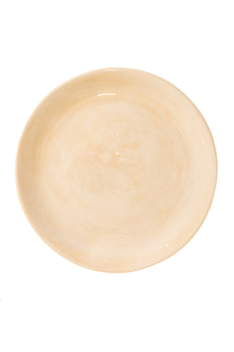 Wonki Ware Dinner Plate Chestnut Plain