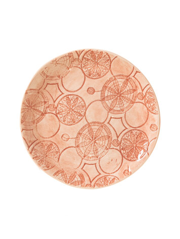 Wonki Ware Dinner Plate Rossa Pattern