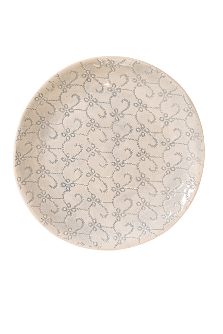 Wonki Ware Dinner Plate Duck Egg Pattern