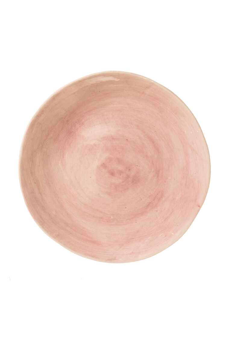 Wonki Ware Dinner Plate Pink Plain