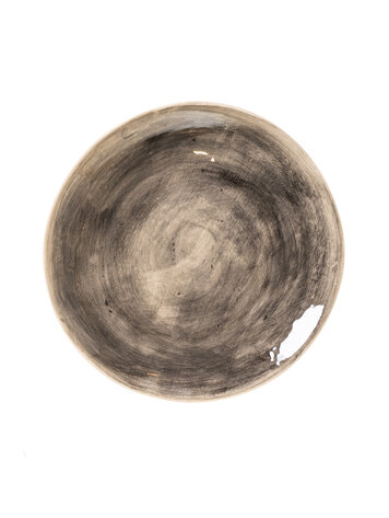 Wonki Ware Dinner Plate Black Plain