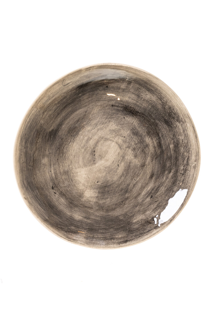 Wonki Ware Dinner Plate Black Plain