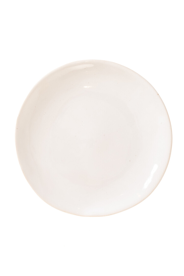 Wonki Ware Dinner Plate White Plain