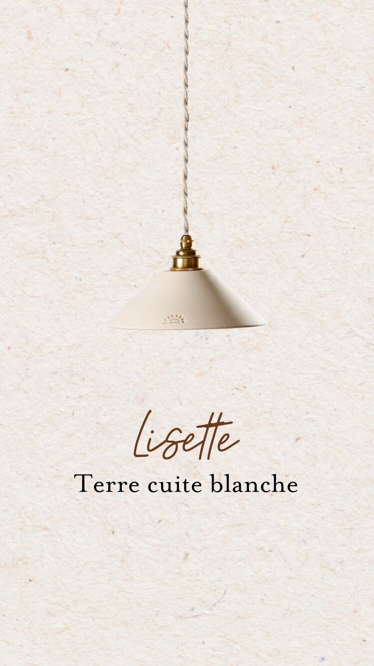 Enamoura Lisette Suspension - Terracotta White