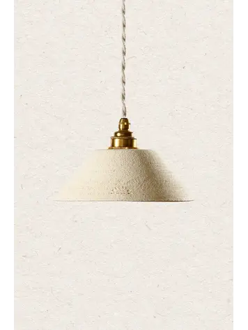 Enamoura Lisette Suspension -  Grès Chamotté Ivoire