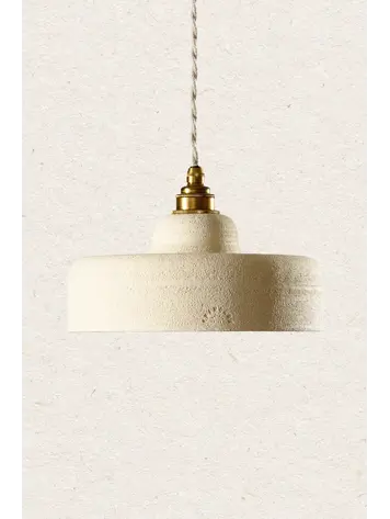 Enamoura Ursule Suspension - Grès Chamotté Ivoire