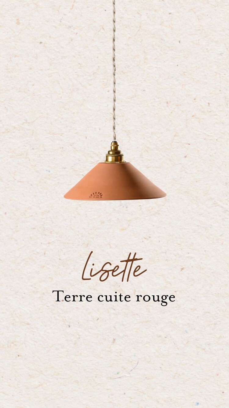 Enamoura Lisette Hanglamp - Terracotta Rood