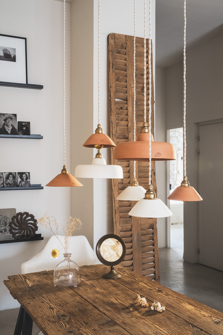 Enamoura Lisette Suspension - Terracotta Red