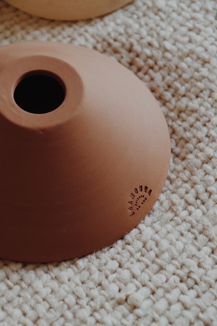 Enamoura Lisette Hanglamp - Terracotta Rood