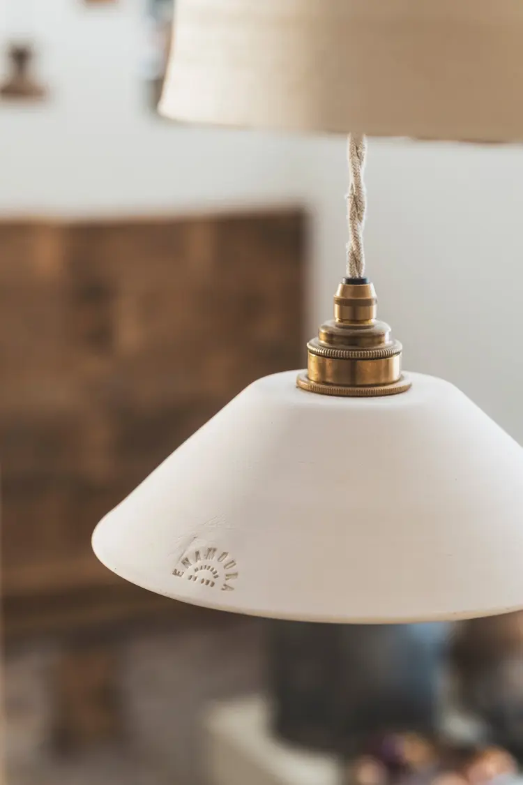 Enamoura Lisette Suspension - Terracotta White