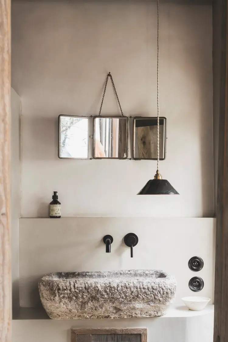 Enamoura Lisette Suspension -  Grès Minuit