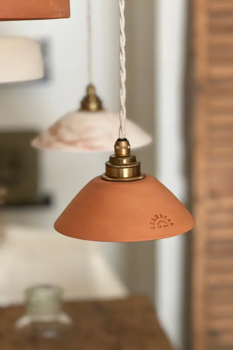 Enamoura Pitchoun Suspension - Terracotta Red