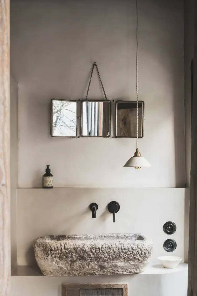 Enamoura Pitchoun Suspension - Terracotta White