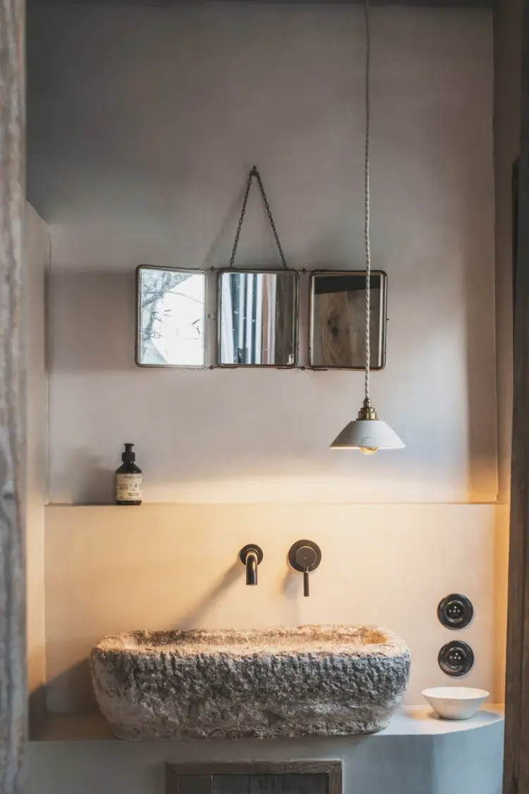 Enamoura Pitchoun Hanglamp - Terracotta Wit