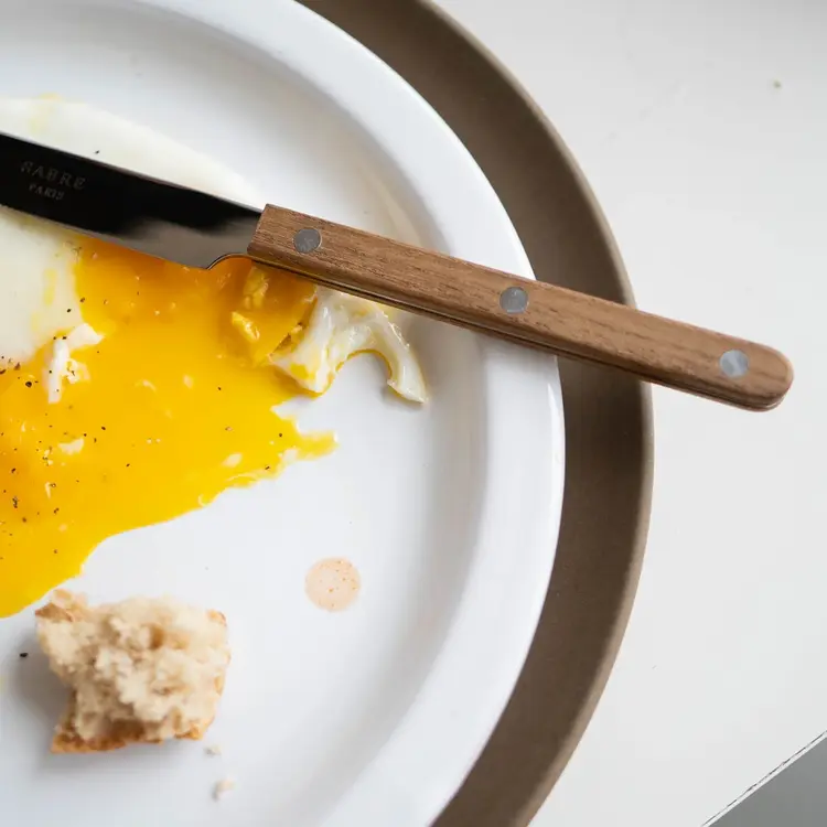 Sabre Paris Dinner Knive Bistrot Vintage Teak, Teak