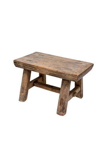 Oud Houten Kinderkrukje #13