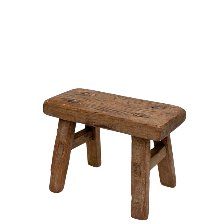 Oud Houten Kinderkrukje #14