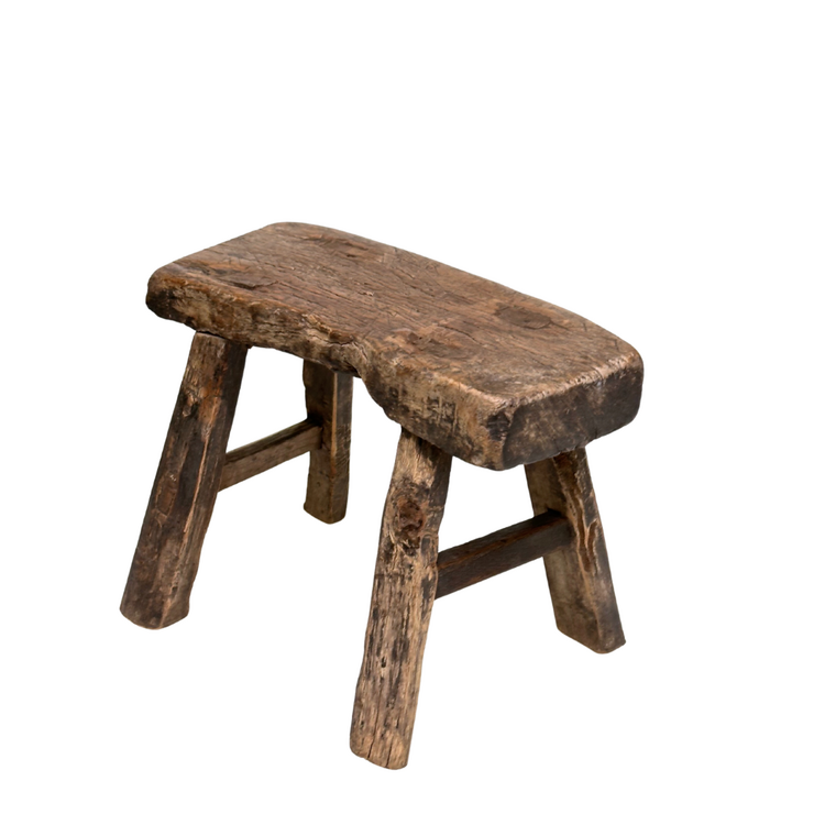 Oud Houten Kinderkrukje #15