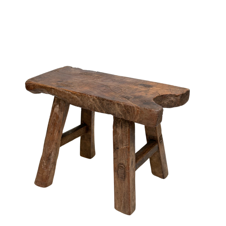 Oud Houten Kinderkrukje #17