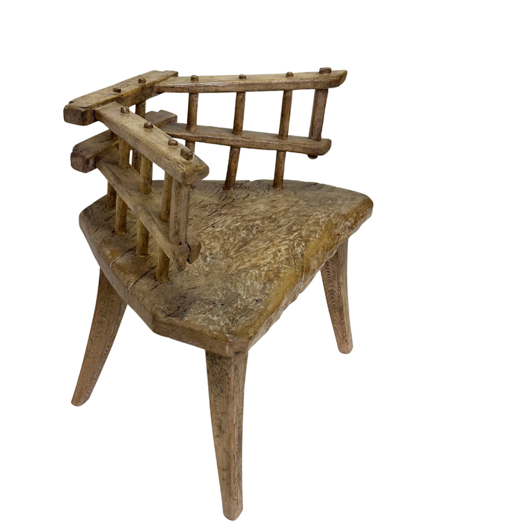 Unieke Houten Stoel n° 1