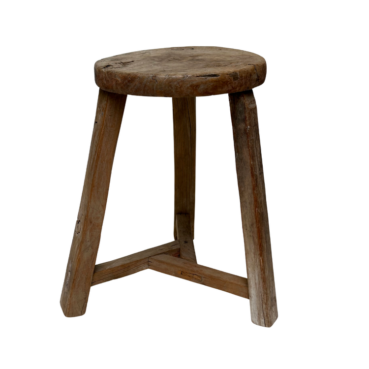 Old Round Stool #96