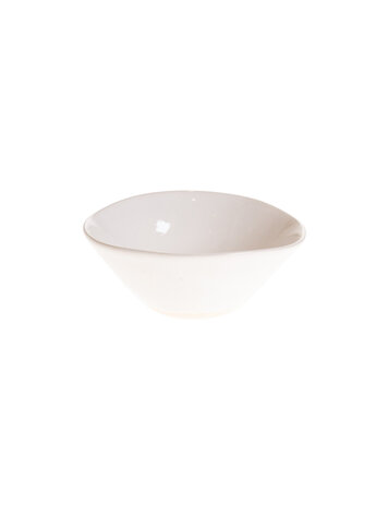 Wonki Ware Bowl Deep White Plain