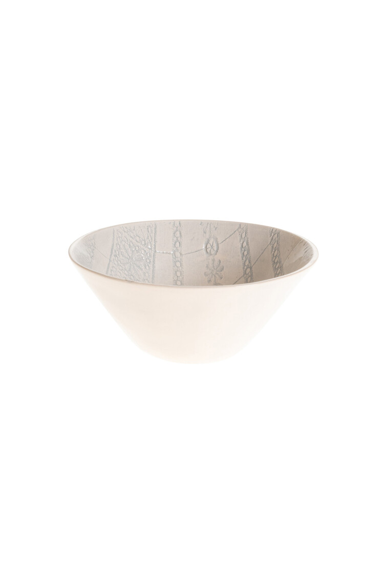 Wonki Ware Bowl Deep - Duck Egg Pattern