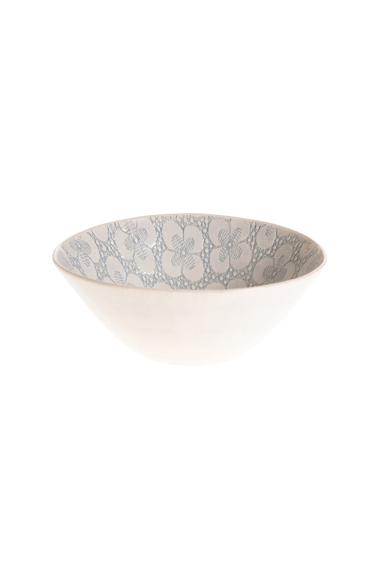 Wonki Ware Bowl Deep Duckegg Pattern