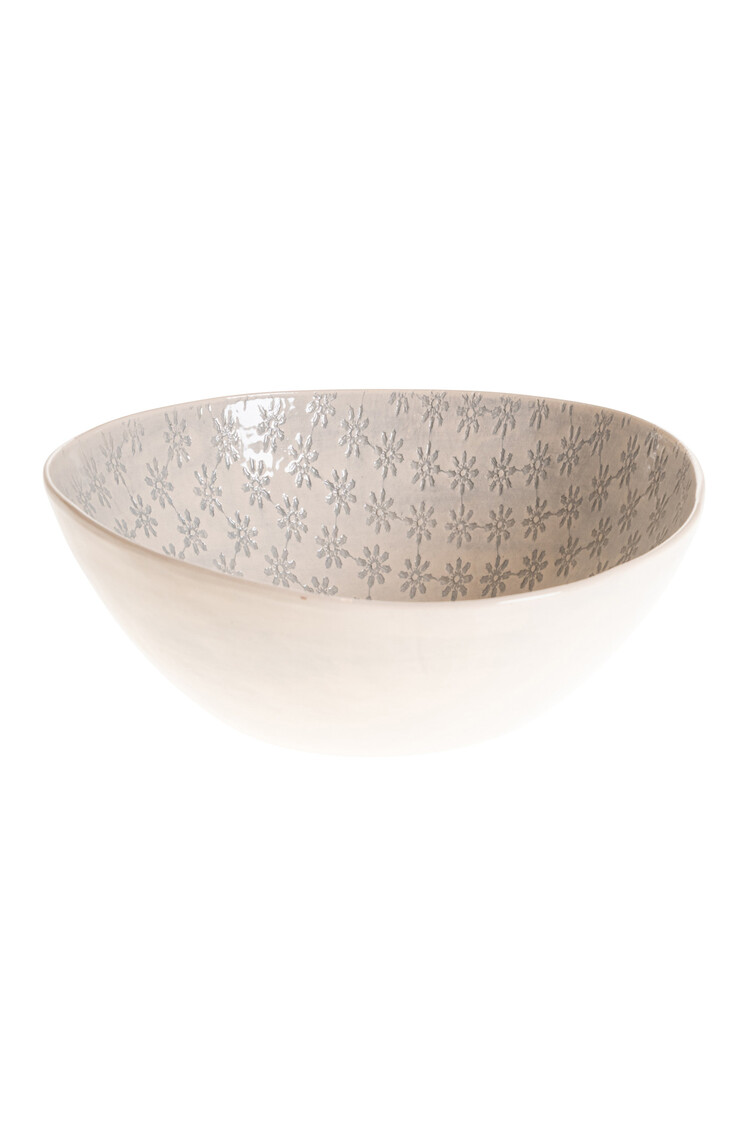 Wonki Ware Bowl Deep - Duck Egg Pattern
