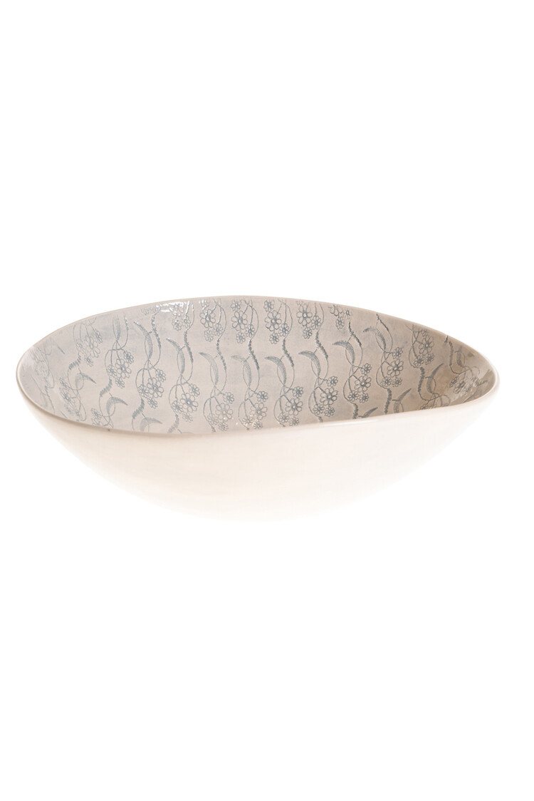 Wonki Ware Bowl Deep - Duck Egg Pattern