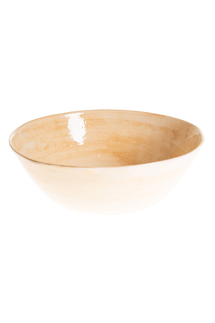 Wonki Ware Bowl Deep Chestnut Plain