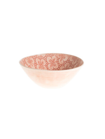 Wonki Ware Bowl Deep Rossa Pattern