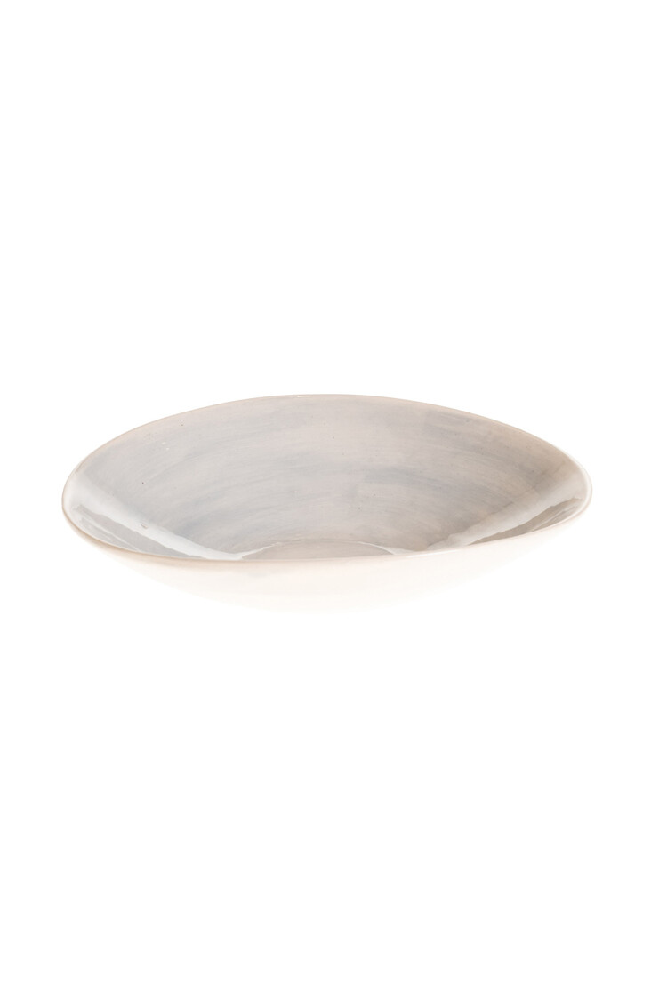 Wonki Ware Salsa Dish Round - Duck Egg Plain
