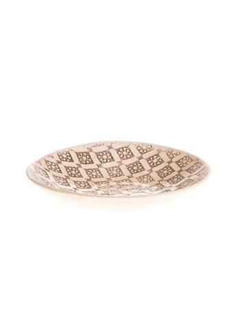Wonki Ware Salsa Dish Round - Albany Pattern