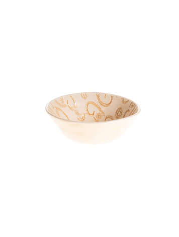 Wonki Ware Bowl Small Round - Chestnut Pattern