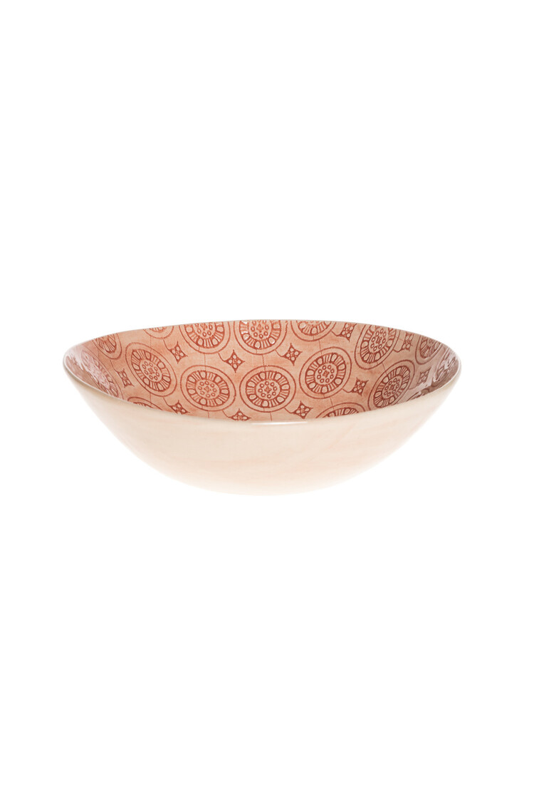 Wonki Ware Bowl Deep Rossa Pattern