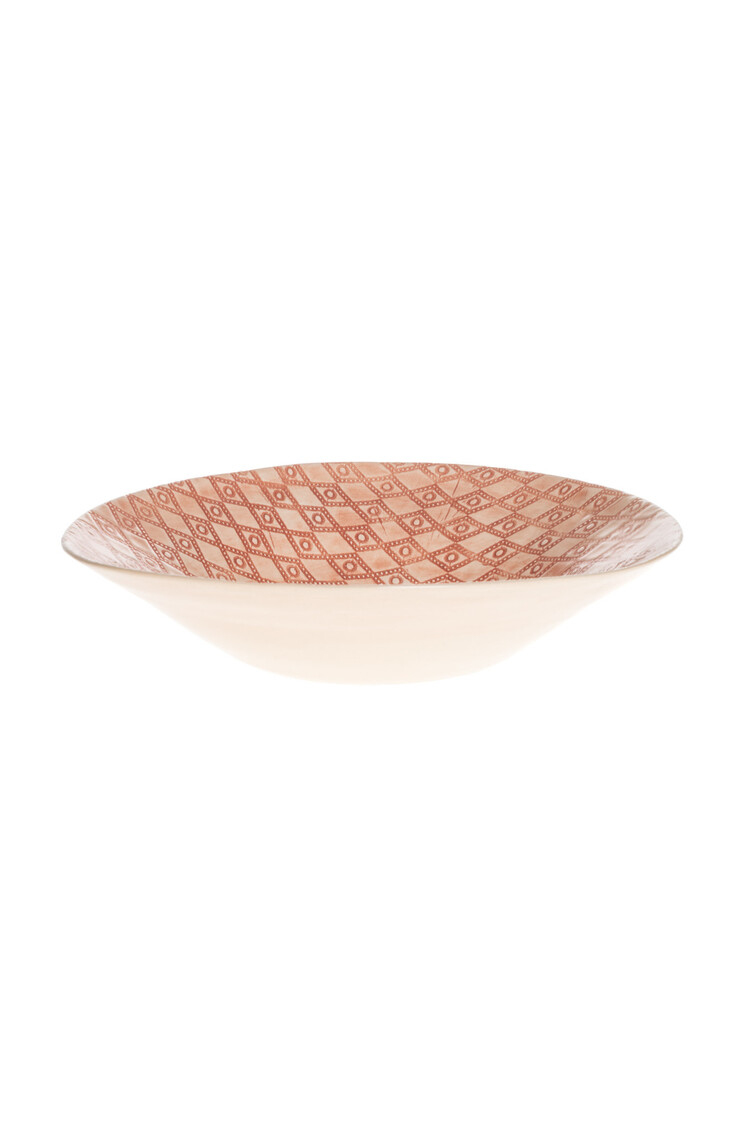 Wonki Ware Bowl Deep Rossa Pattern