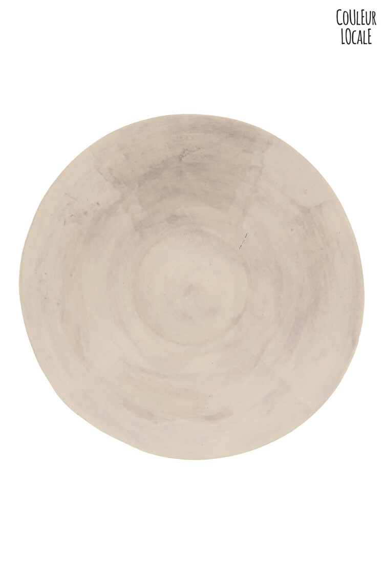 Wonki Ware Bowl Less Deep - Aubergine Plain