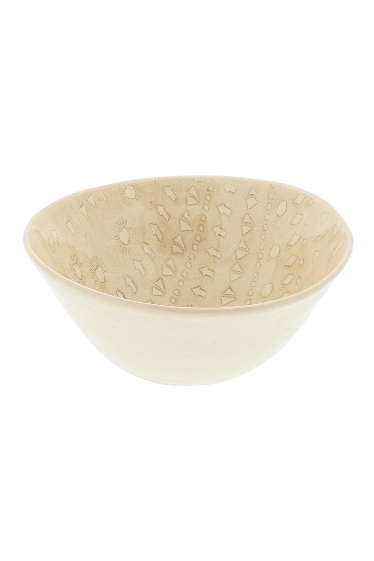 Wonki Ware Bowl Deep Albany Pattern
