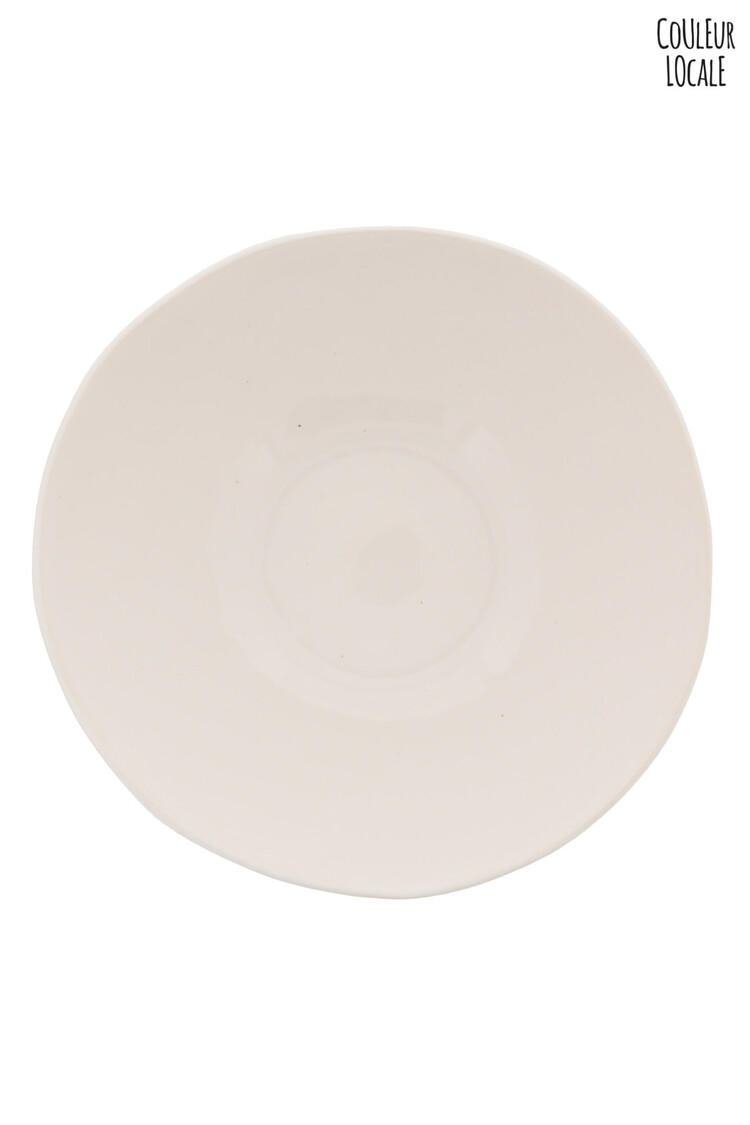 Wonki Ware Bowl Deep White Plain