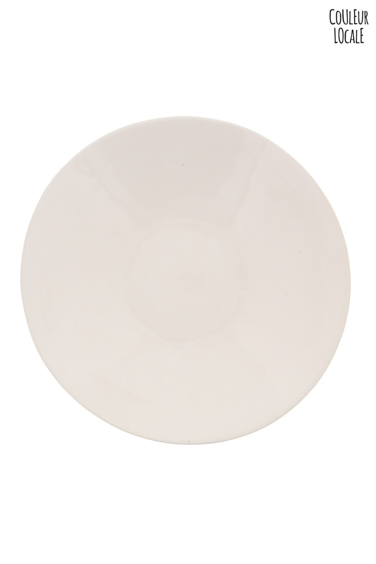 Wonki Ware Bowl Deep White Plain